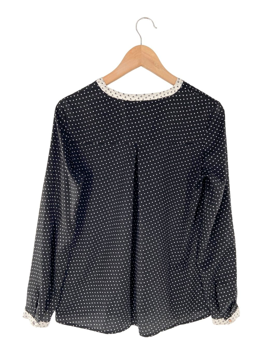 Blusa manga larga print