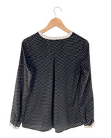 Blusa manga larga print