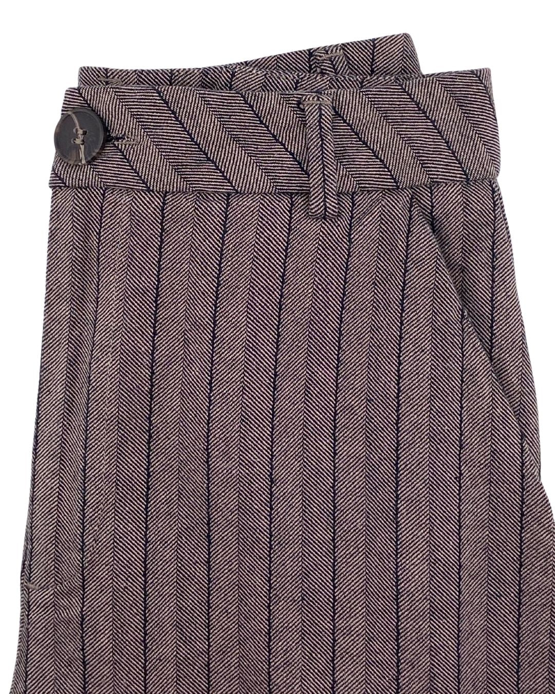 Pantalón wide leg tiro alto