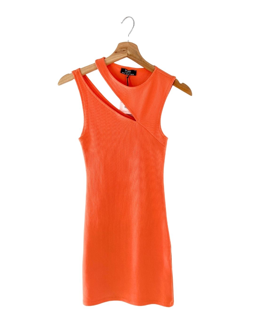 Vestido mini con cut out