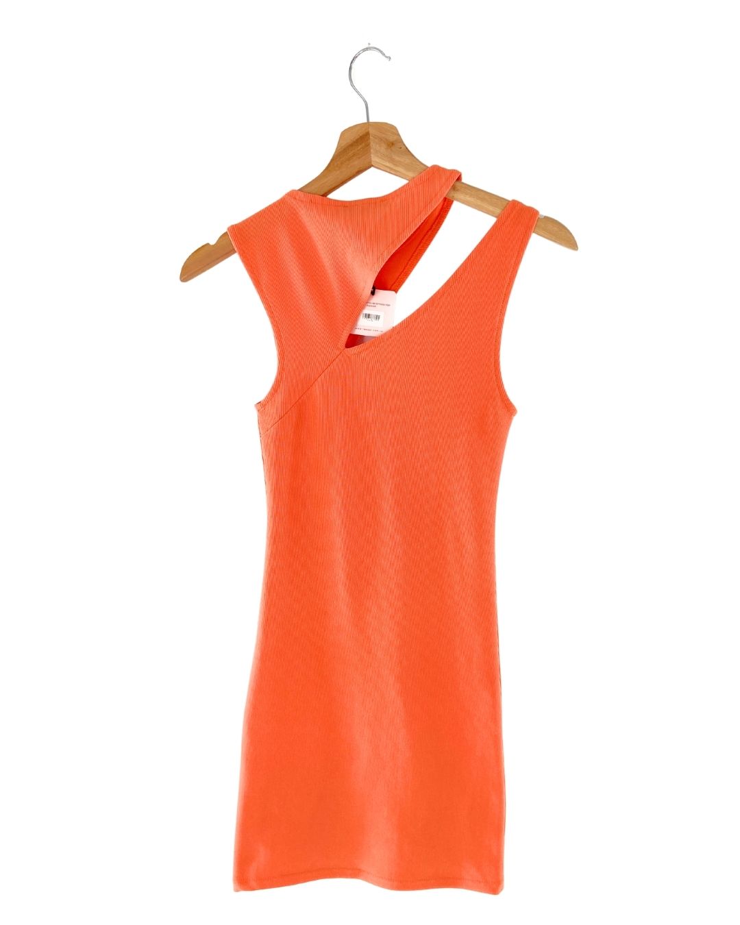 Vestido mini con cut out