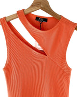 Vestido mini con cut out