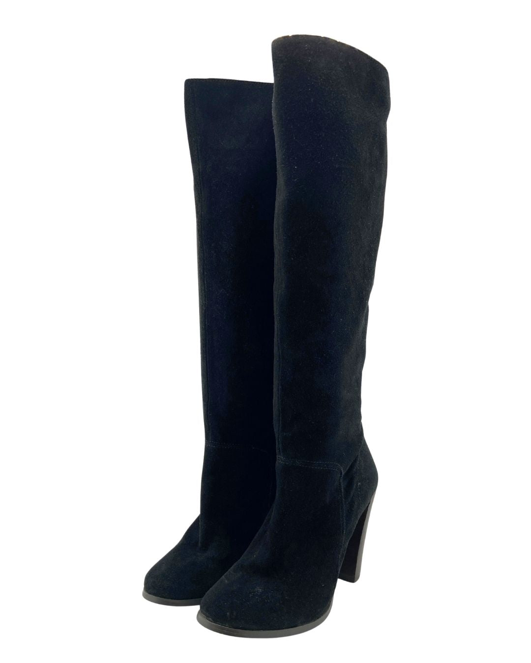 Botas caña alta en cuero