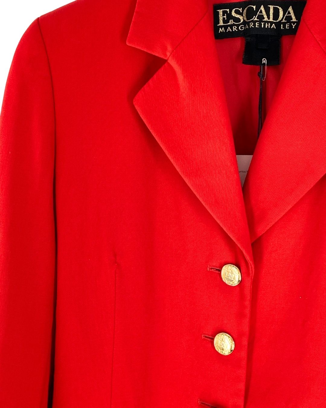 Blazer clásico botones joya