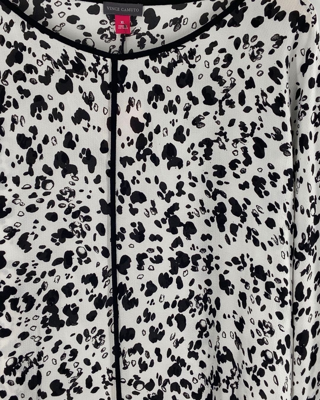 Blusa manga larga con print