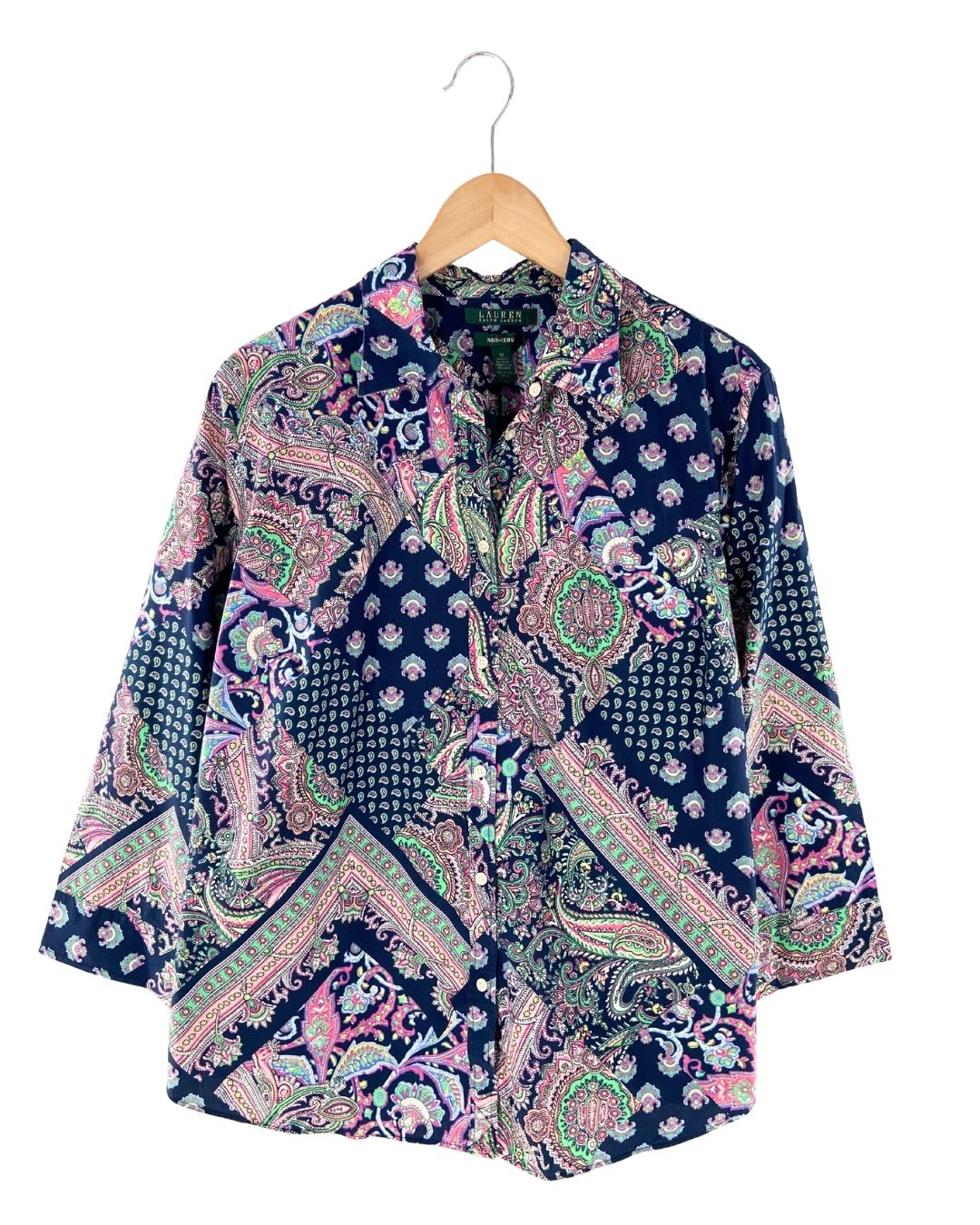Camisa manga larga print