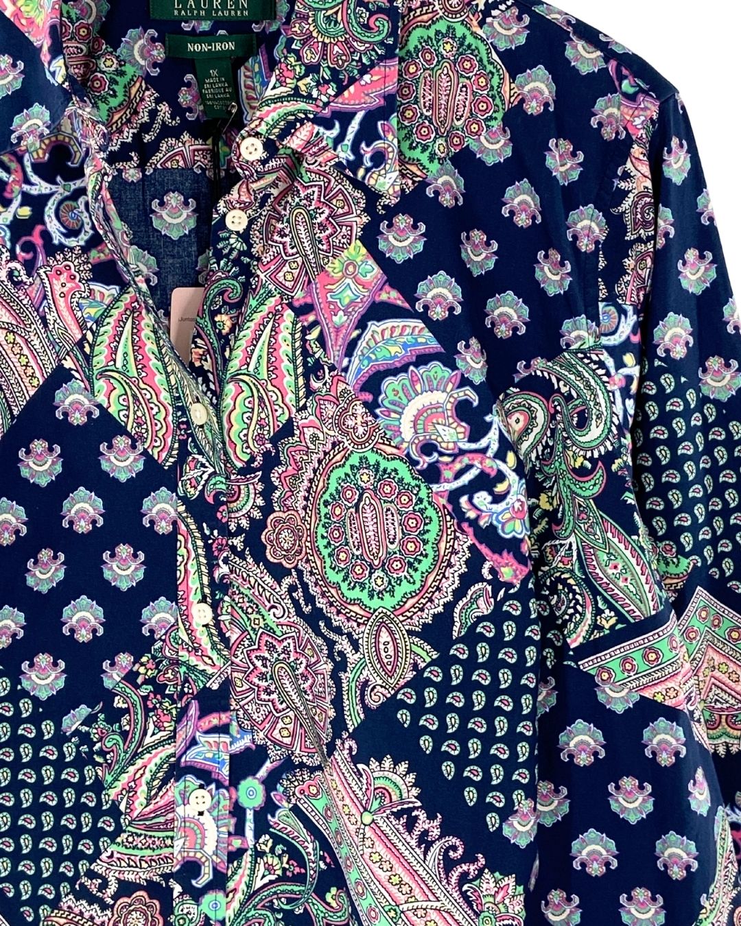 Camisa manga larga print