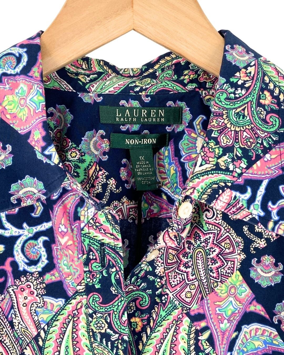 Camisa manga larga print