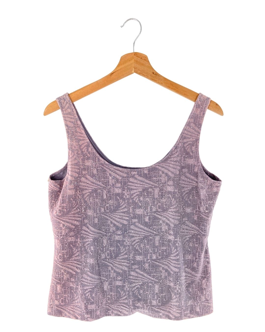 Blusa de tiras con textura