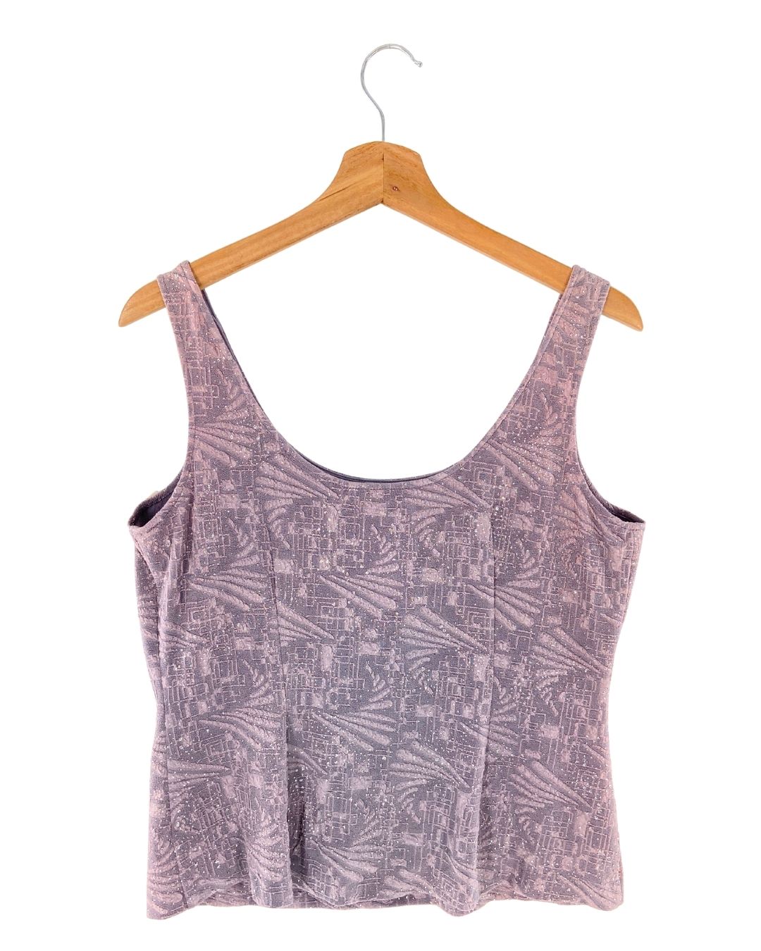 Blusa de tiras con textura