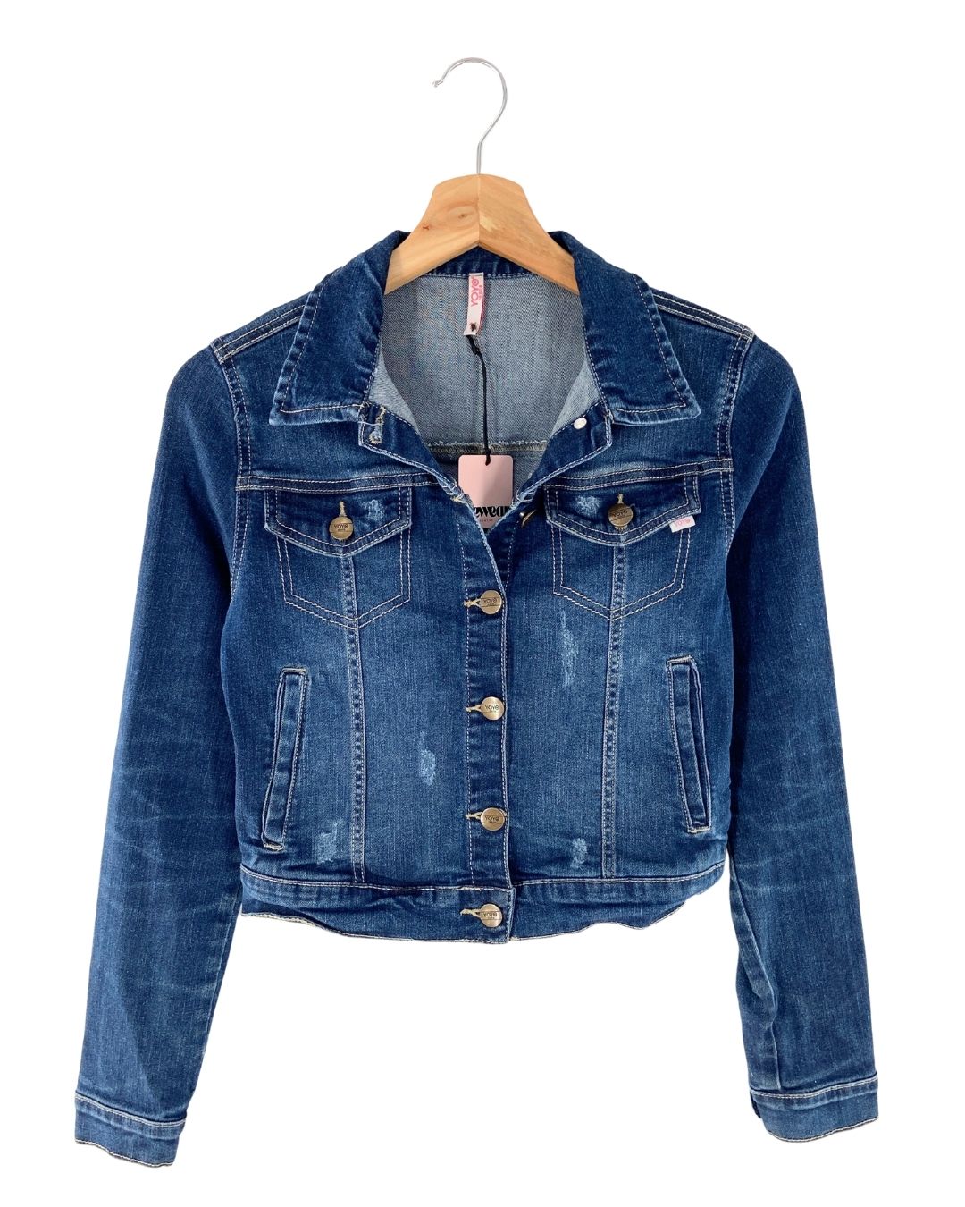 Chaqueta stretch en denim