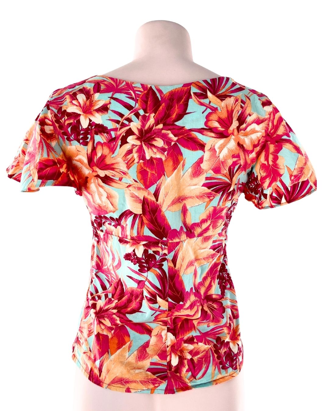 Blusa print flores