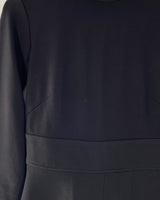 Vestido midi manga larga