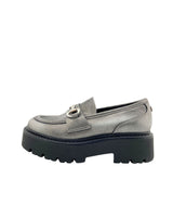 Loafers efecto metalizado