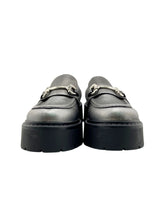 Loafers efecto metalizado