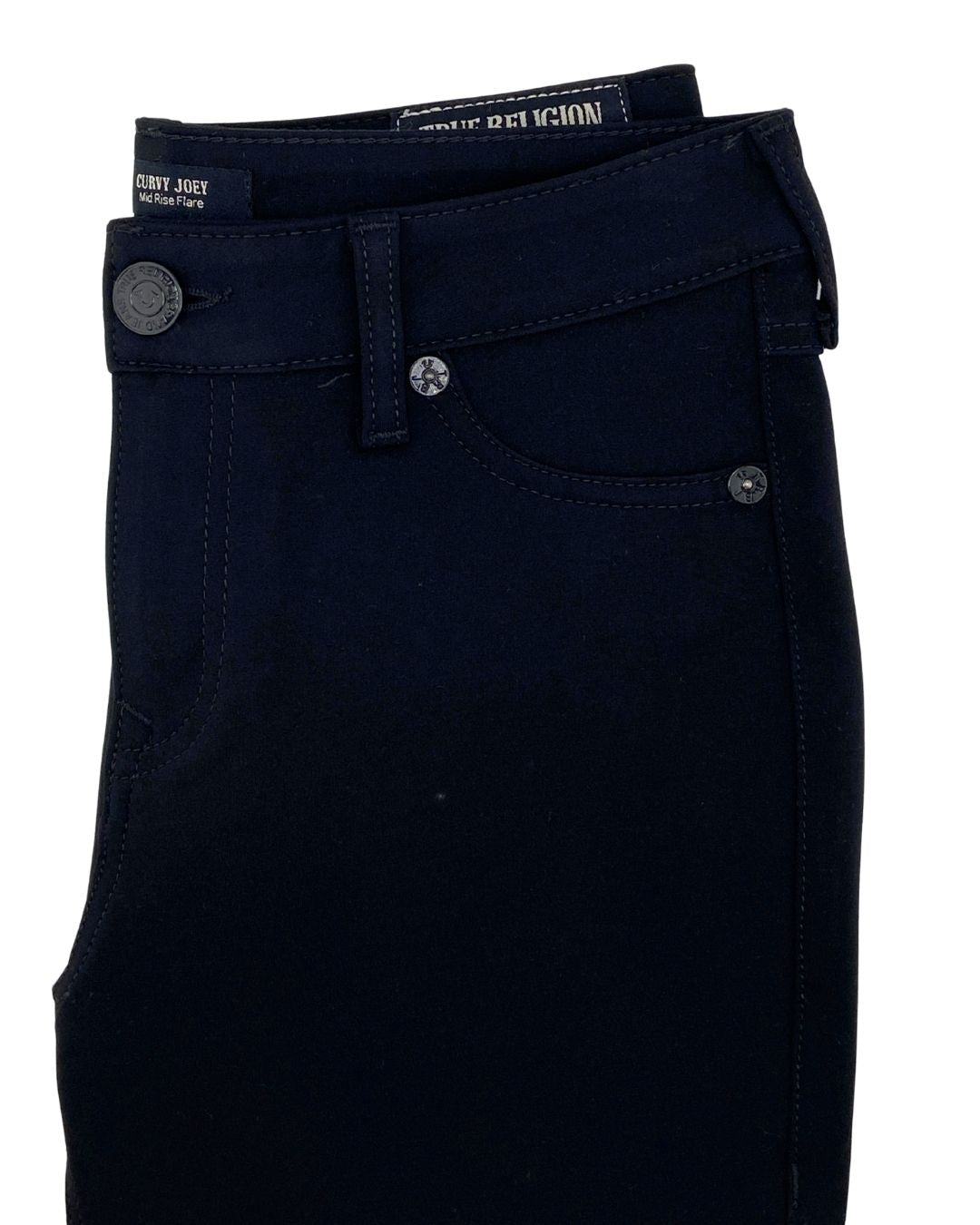 Pantalon flare stretch curvy