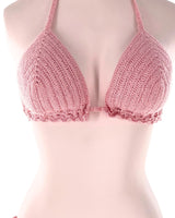 Bikini tejido anudado