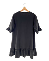 Vestido amplio manga corta