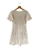 Vestido mini en velvet