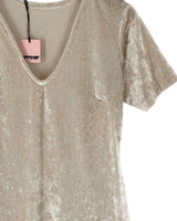 Vestido mini en velvet