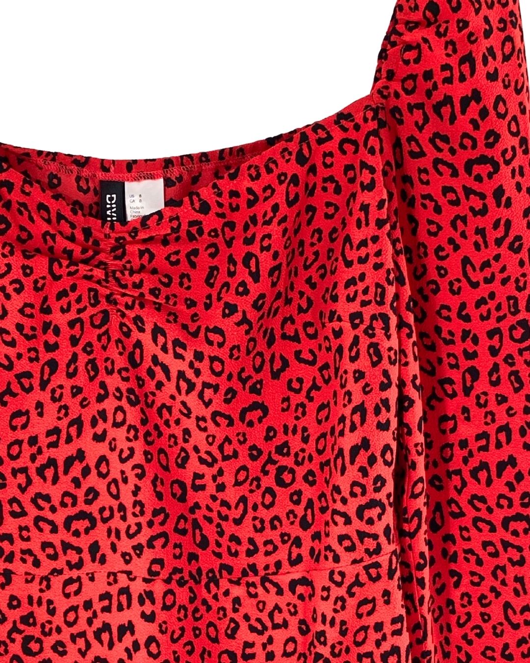 Vestido mini manga larga