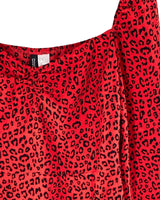 Vestido mini manga larga