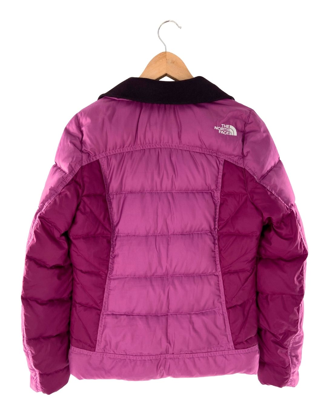 Chaqueta acolchada color block