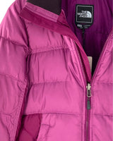 Chaqueta acolchada color block