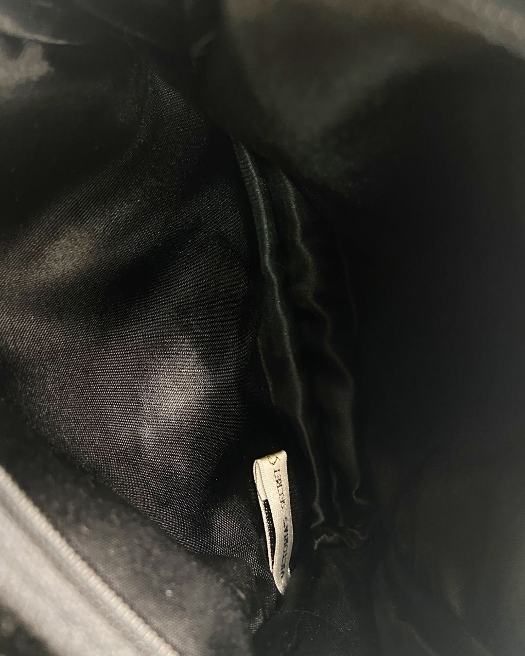 Bolso de mano mini en satín