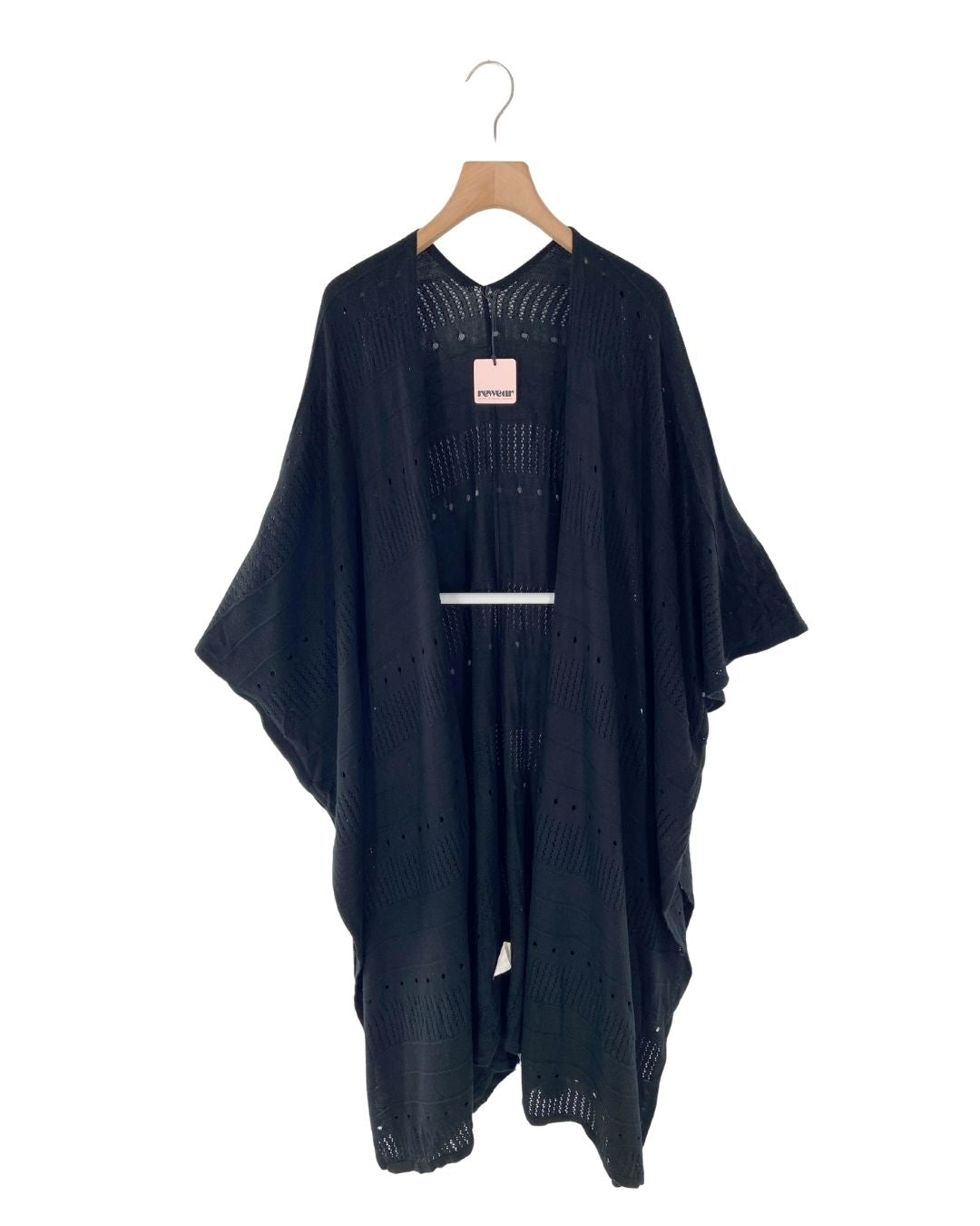 Sobretodo tejido abierto