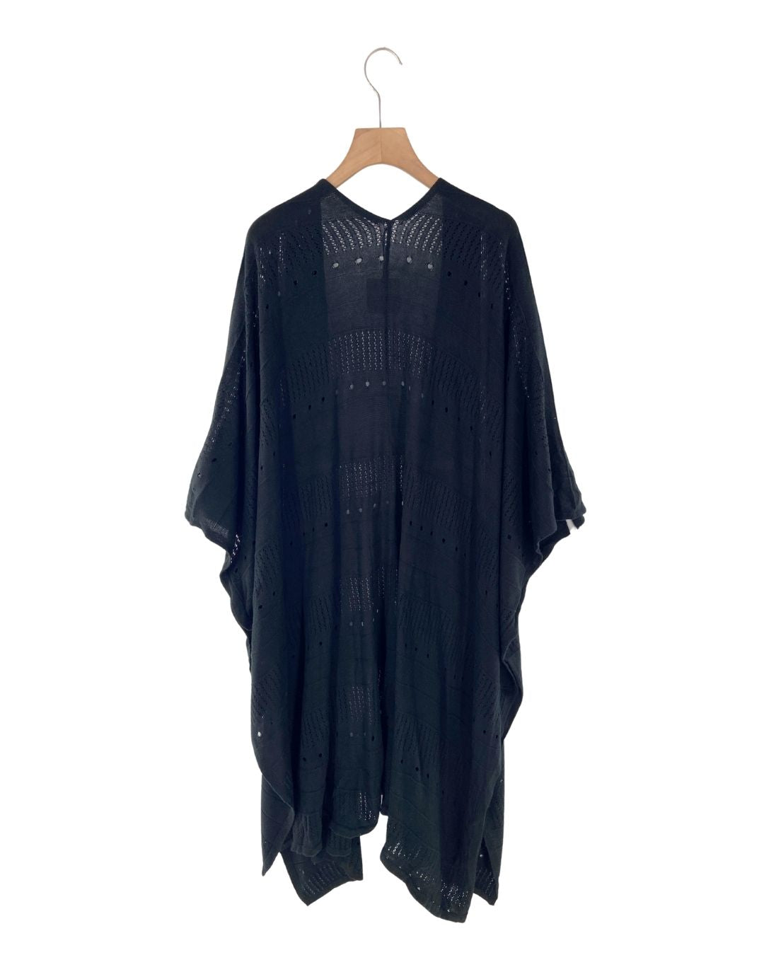 Sobretodo tejido abierto