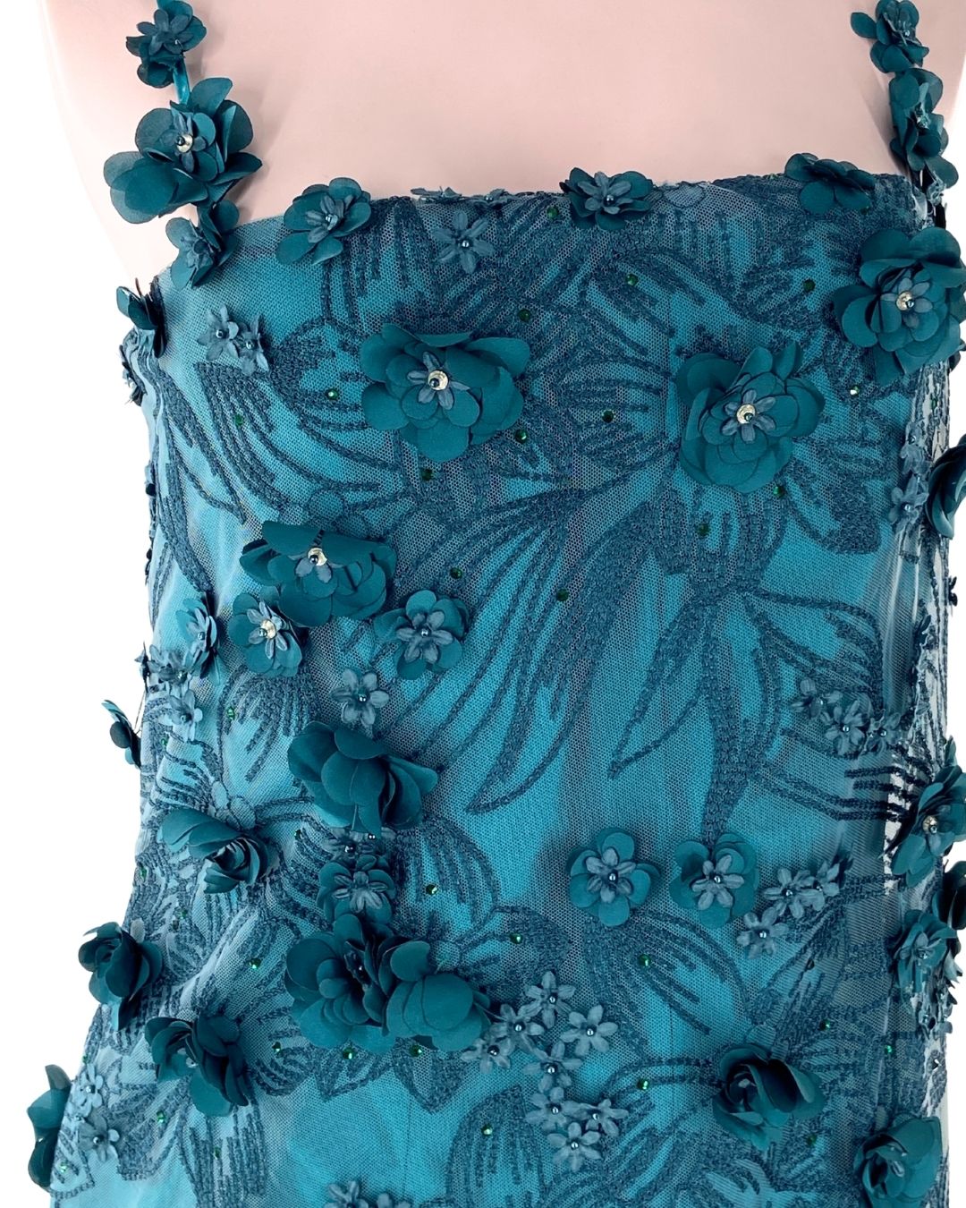 Maxi vestido con lentejuelas