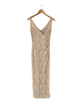 Maxi vestido en encaje