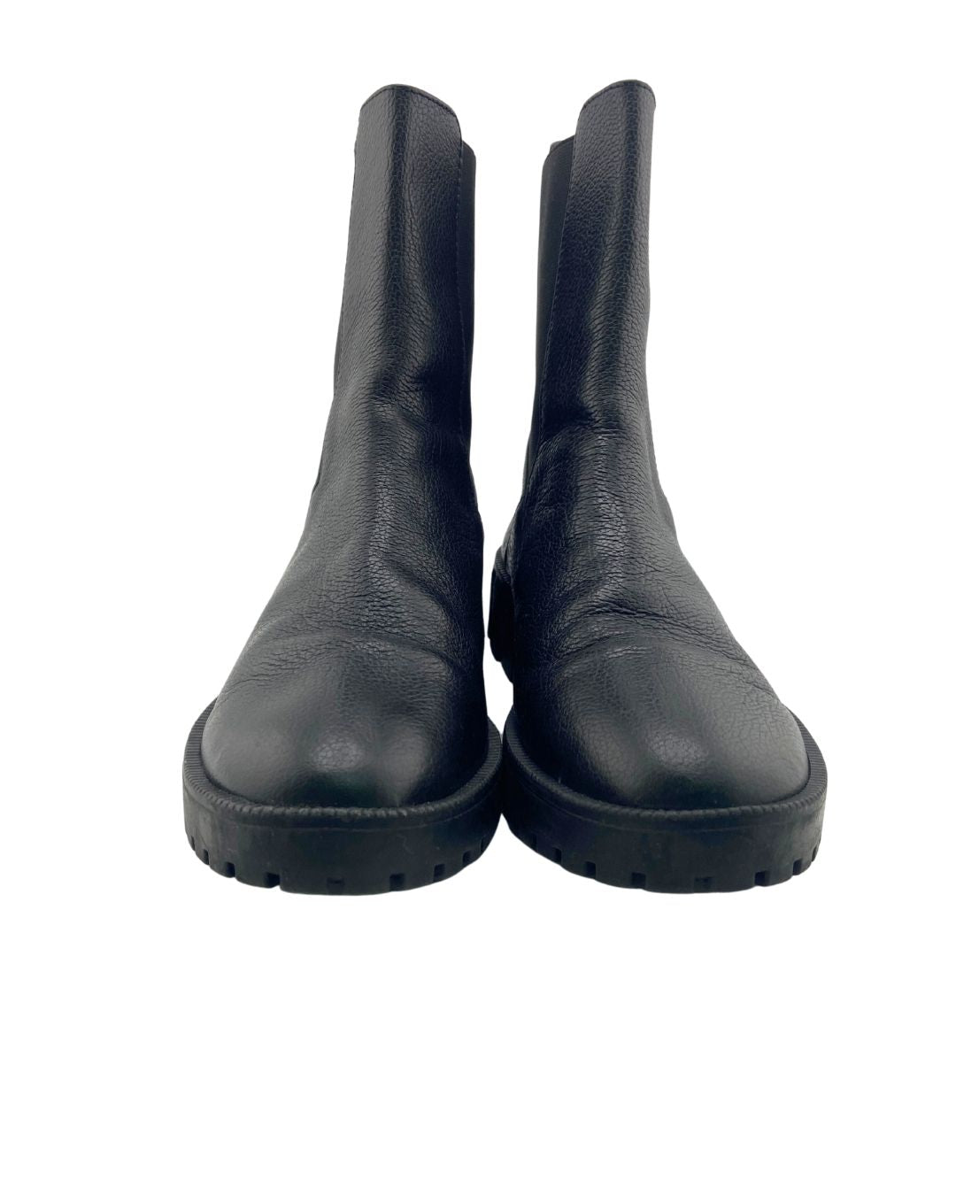 Botas con textura y elastico