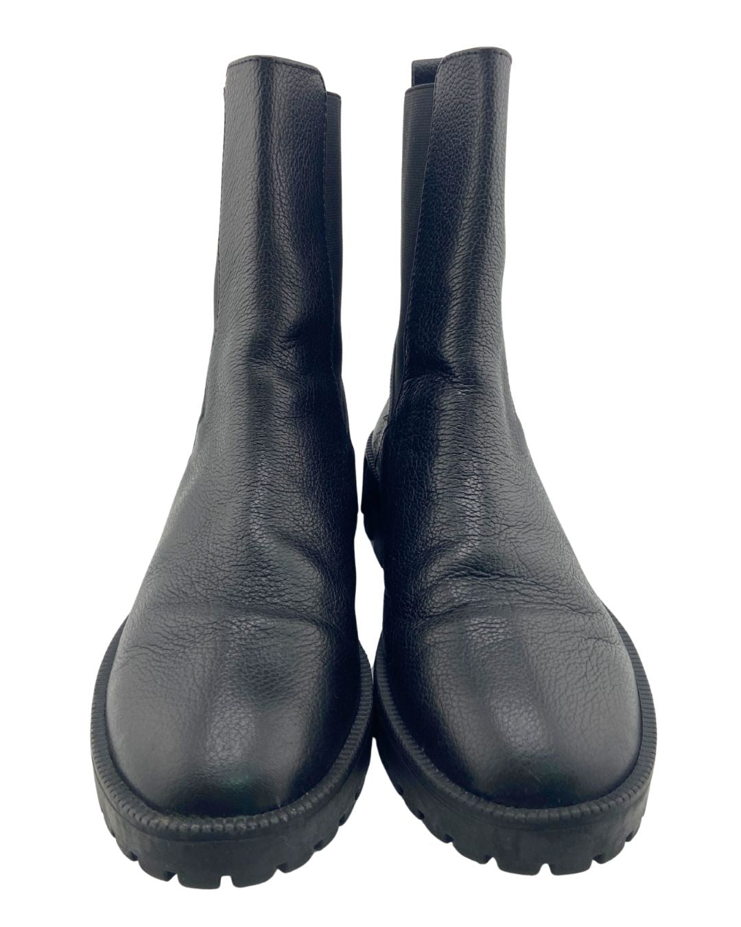 Botas con textura y elastico