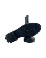 Botas con textura y elastico