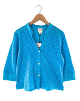 Camisa manga larga en encaje