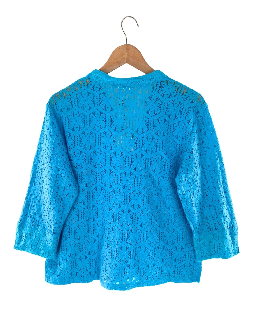 Camisa manga larga en encaje