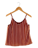 Blusa de tiras a rayas