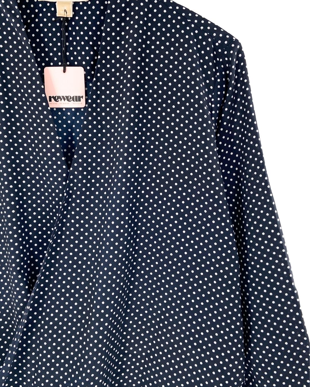 Blusa manga 3/4 print mini dots