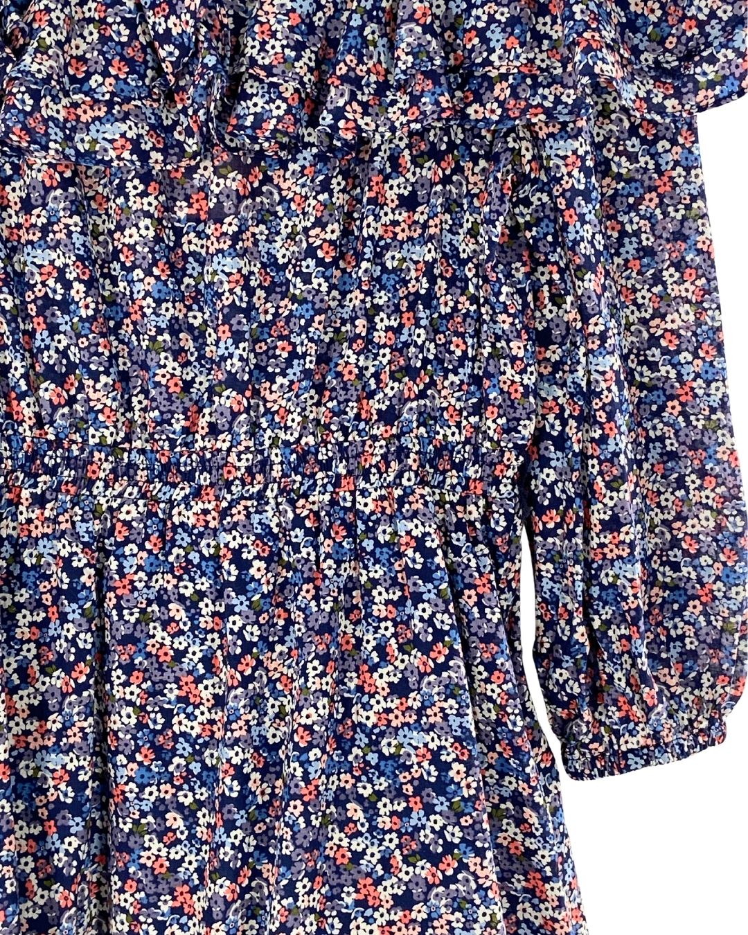 Vestido mini off shoulder