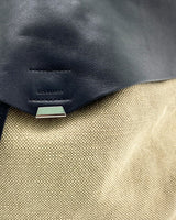 Bolso morral doble textura