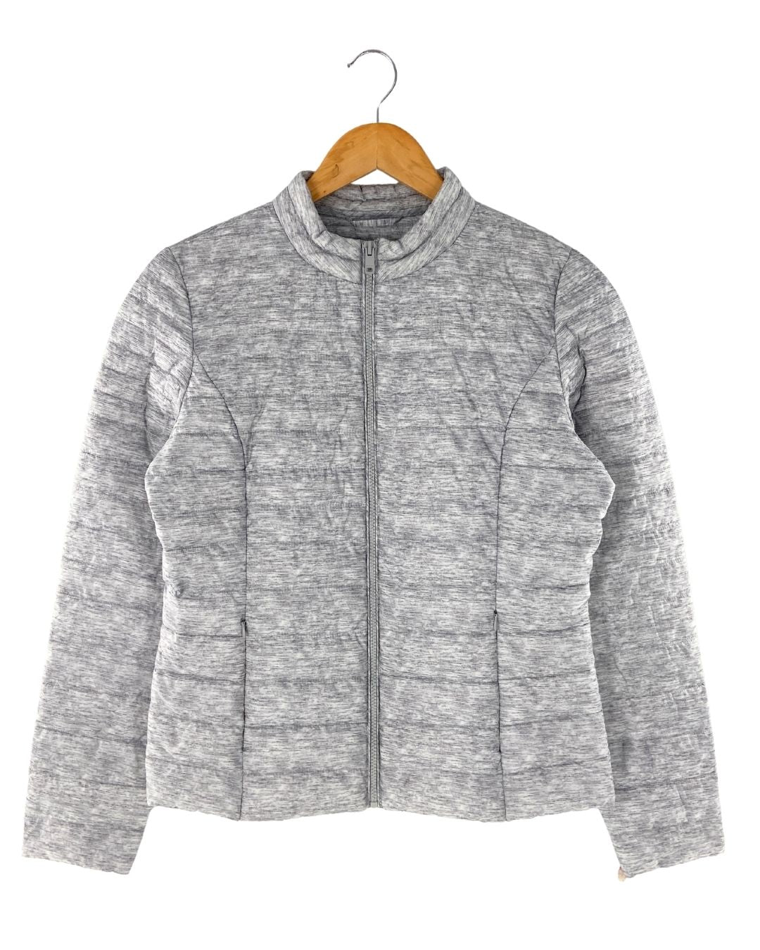 Chaqueta acolchada print vetas