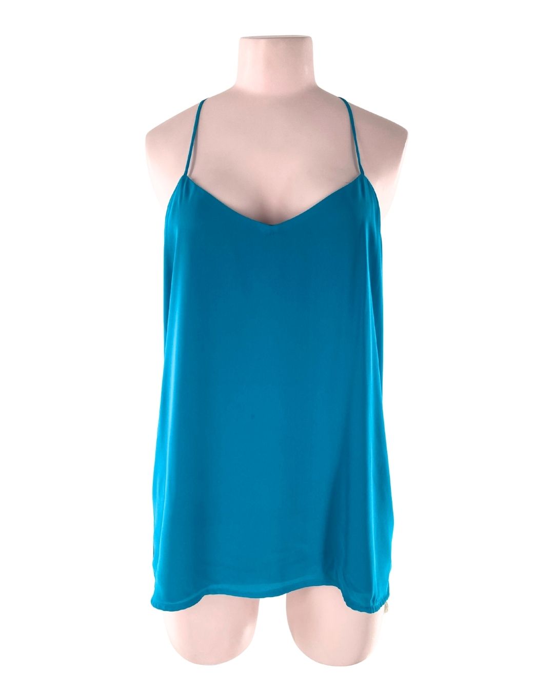 Blusa de tiras doblefaz