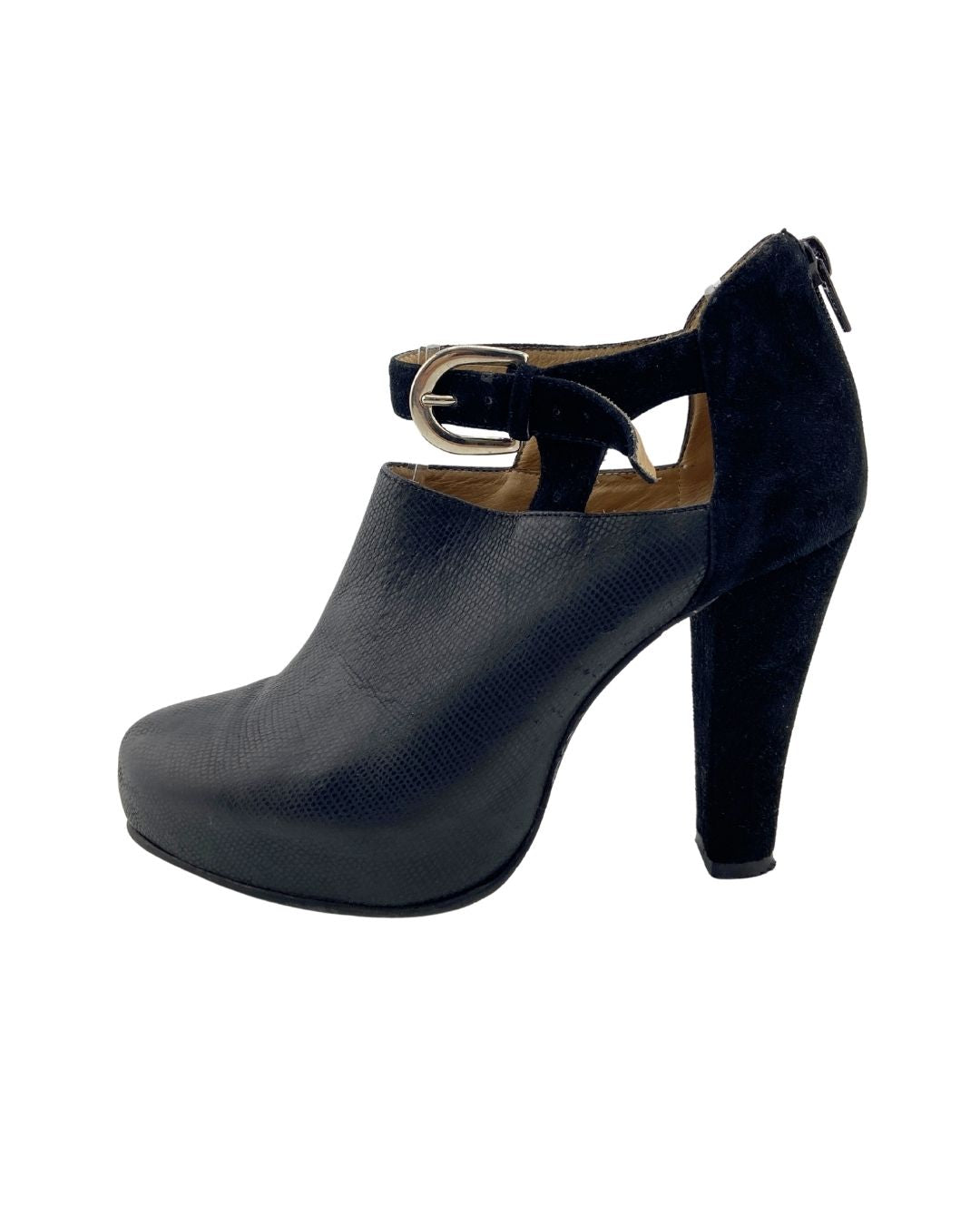 Zapatos cut out de tacon