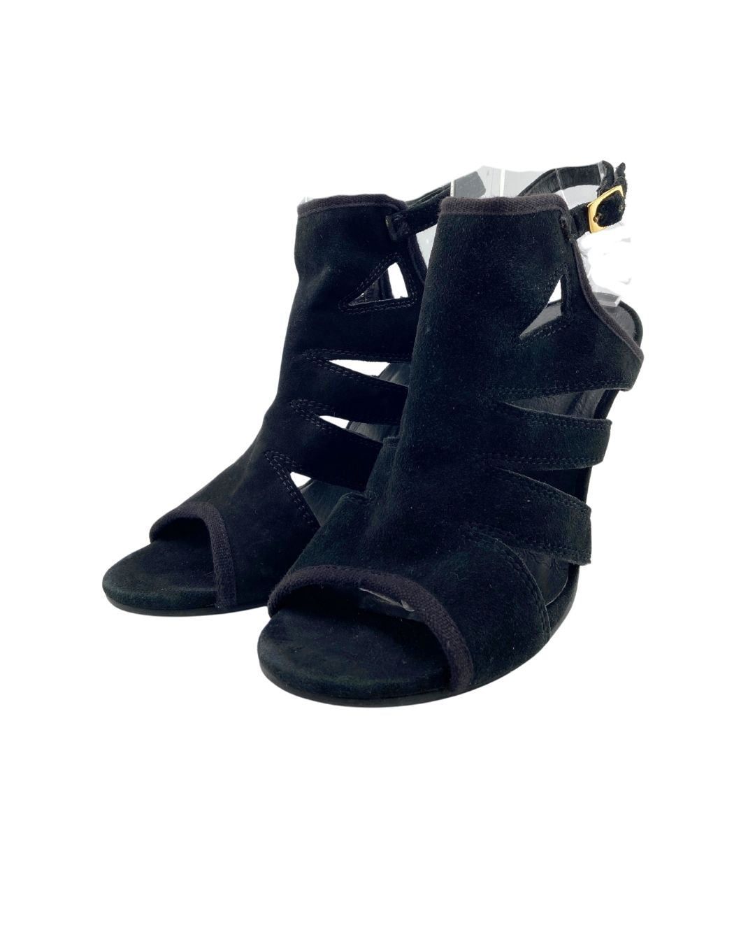 Sandalias altas de tiras