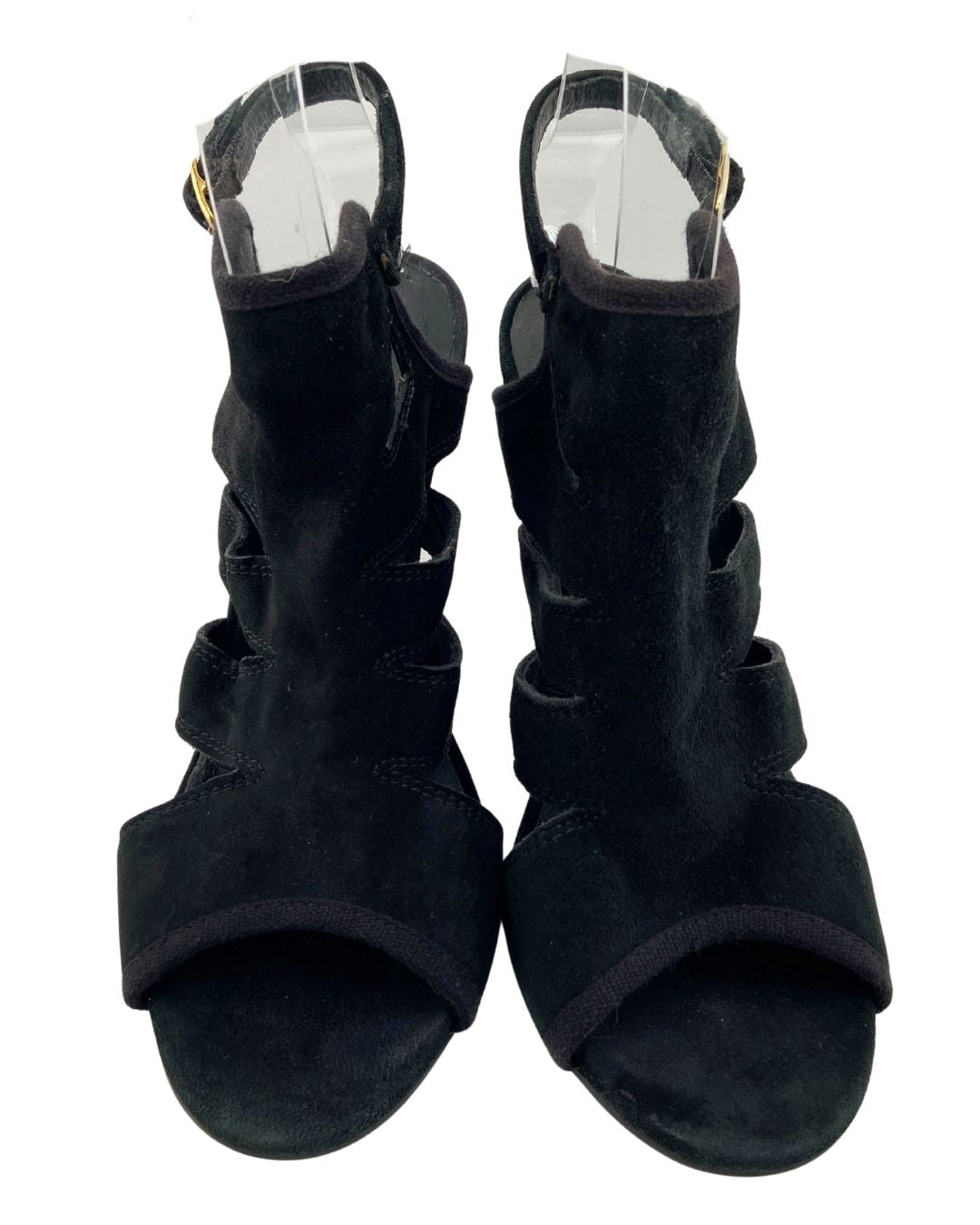 Sandalias altas de tiras