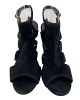 Sandalias altas de tiras