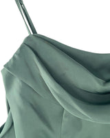 Maxi vestido de tiras