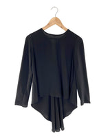 Blusa con textura high and low